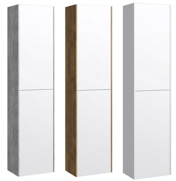 Комплект дверей пенала Aquaton Mobi Белый MOB0735W23