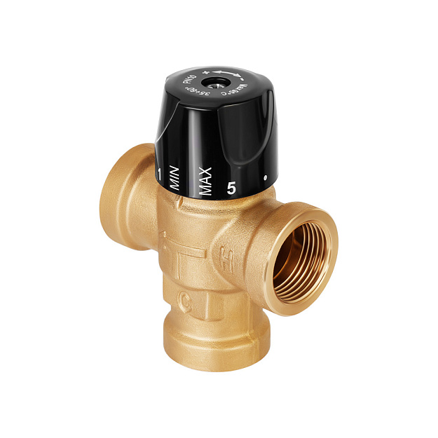 Клапан термостатический смесительный Hoobs 03720 F4 DN20 45-70 °C HB-03720-F4-1