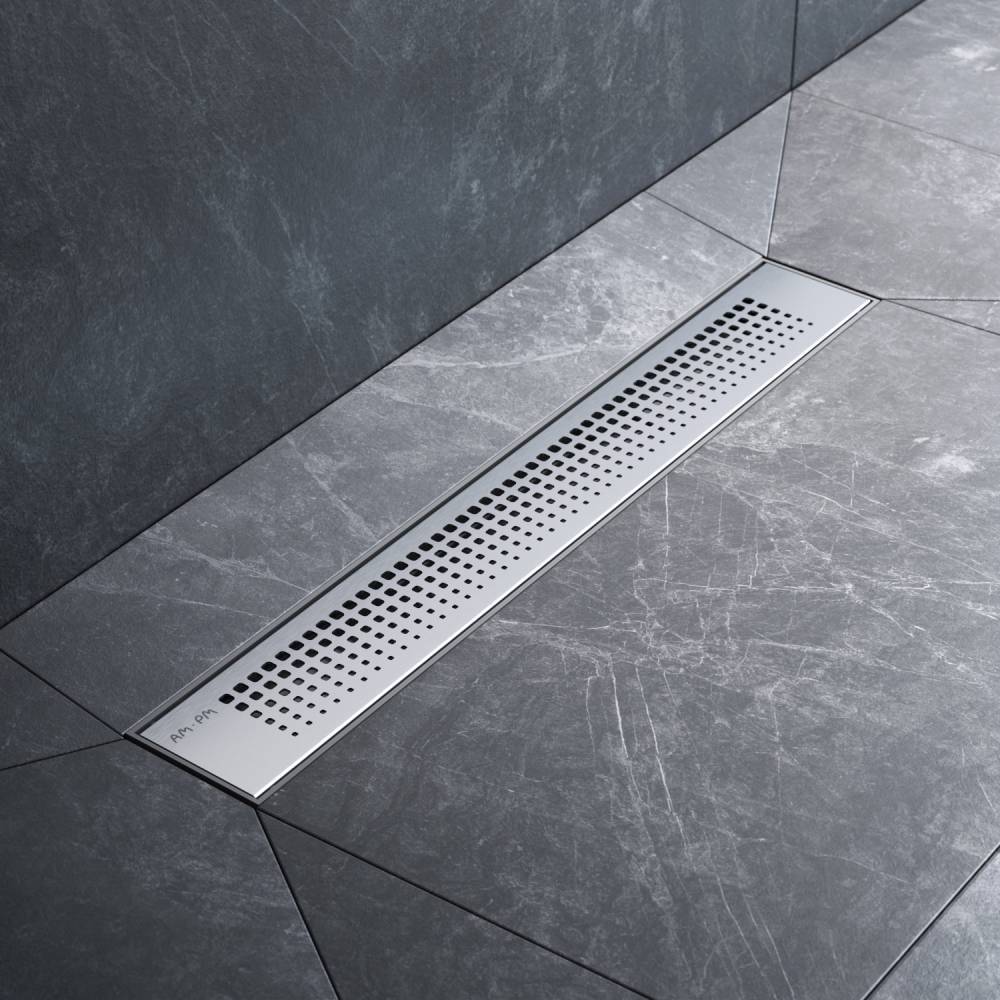 Трап для душа линейный AM.PM PrimeFlow универсальный затвор Cut Gradient 50 см W02SC-P11-050-01SB