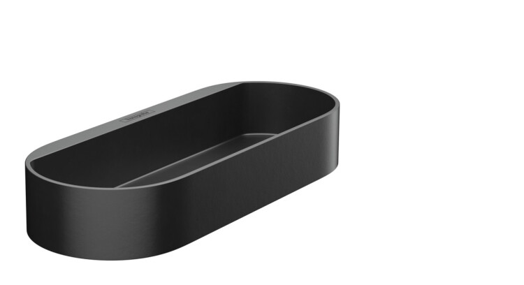 Корзина для хранения Hansgrohe WallStoris матовая черная 27913670