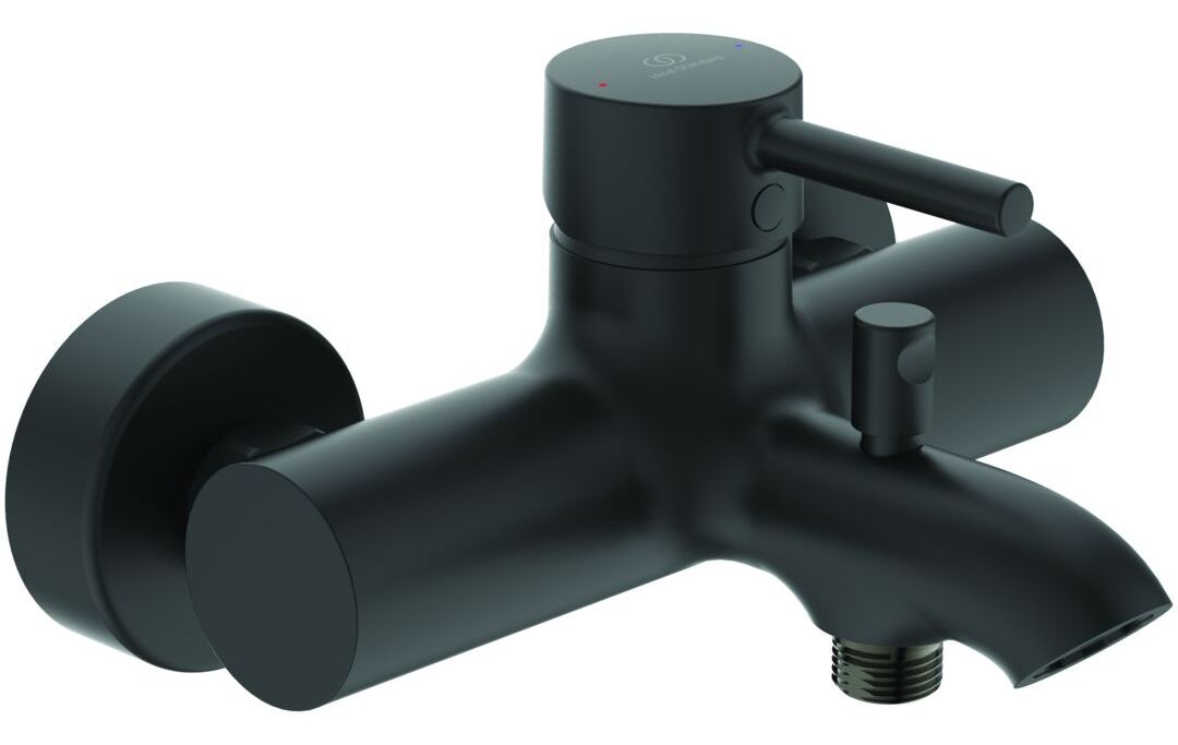 Смеситель для ванны Ideal Standard Ceraline черный матовый BC199XG