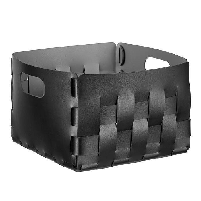 Корзинка ADJ Bottega 25x25x20 см черный/серый 1044.01/03