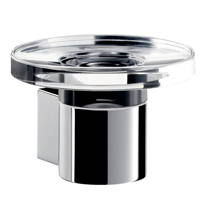 Мыльница emco System2 прозрачное стекло подвесная хром 3530 001 00