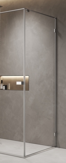 Боковая панель Aquanet 800х2000 мм стекло 8 мм хром AQM7409-8