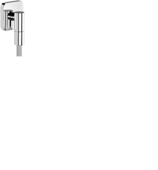 Шланговое подключение Hansgrohe FixFit Fine Q с клапаном обратного тока хром 28884000