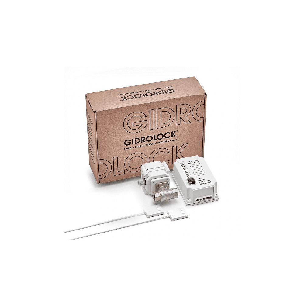 Комплект защиты от протечек GIDROLOCK Cottage PLUS BUGATTI 1/2 31221121