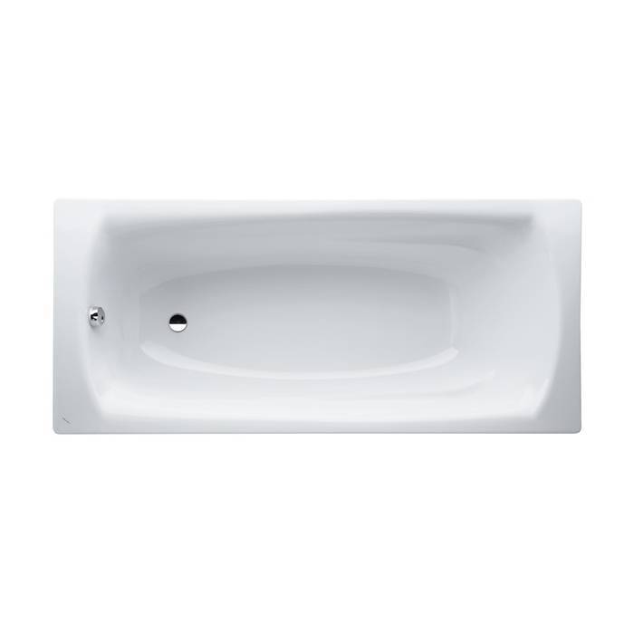 Ванна стальная Laufen Palladium 180x80 см встраиваемая с отверстиями для ручек антискользящее покрытие белый 2.2510.3.600.040.1 / 2.9618.1.004.000.1