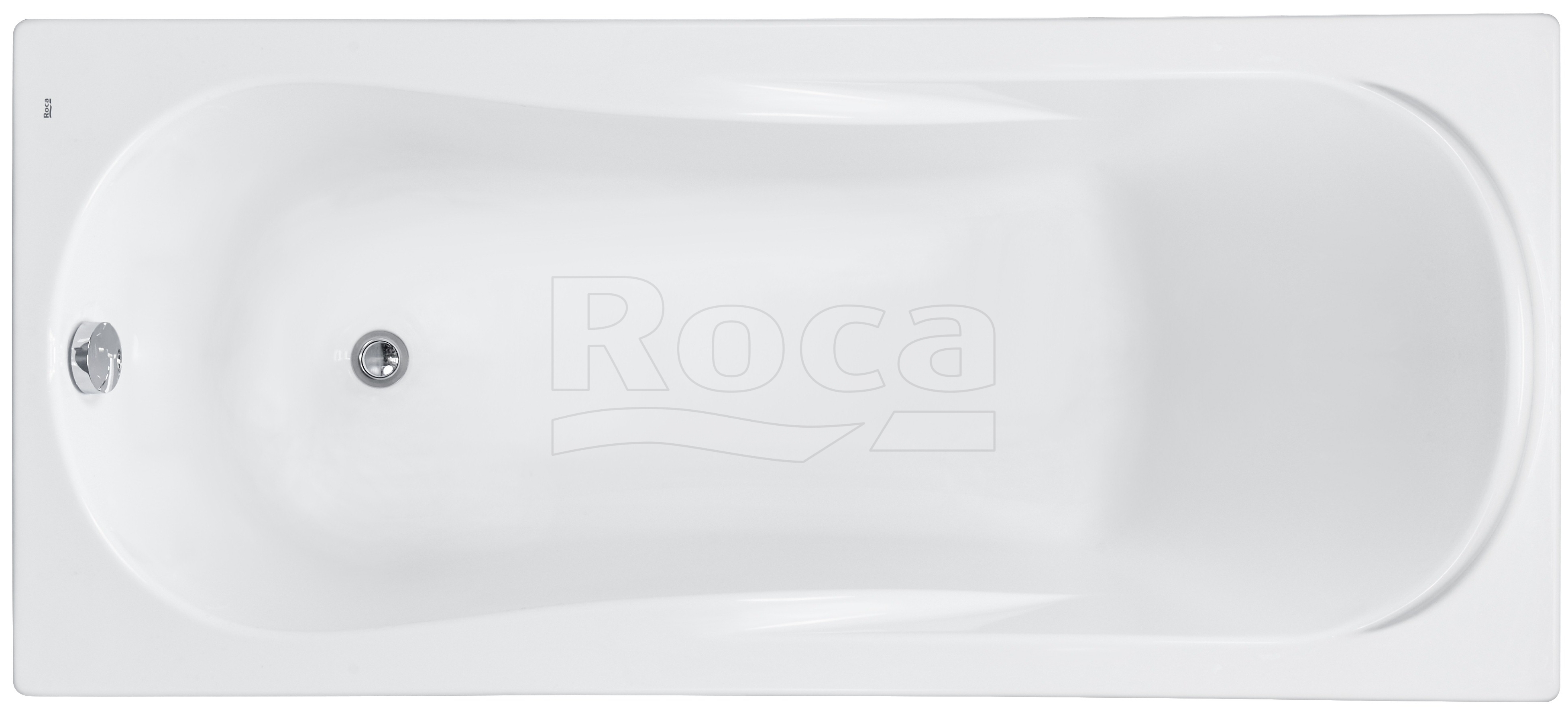 Ванна акриловая Roca Uno 1700х750 мм 280 л прямоугольная ZRU9302870