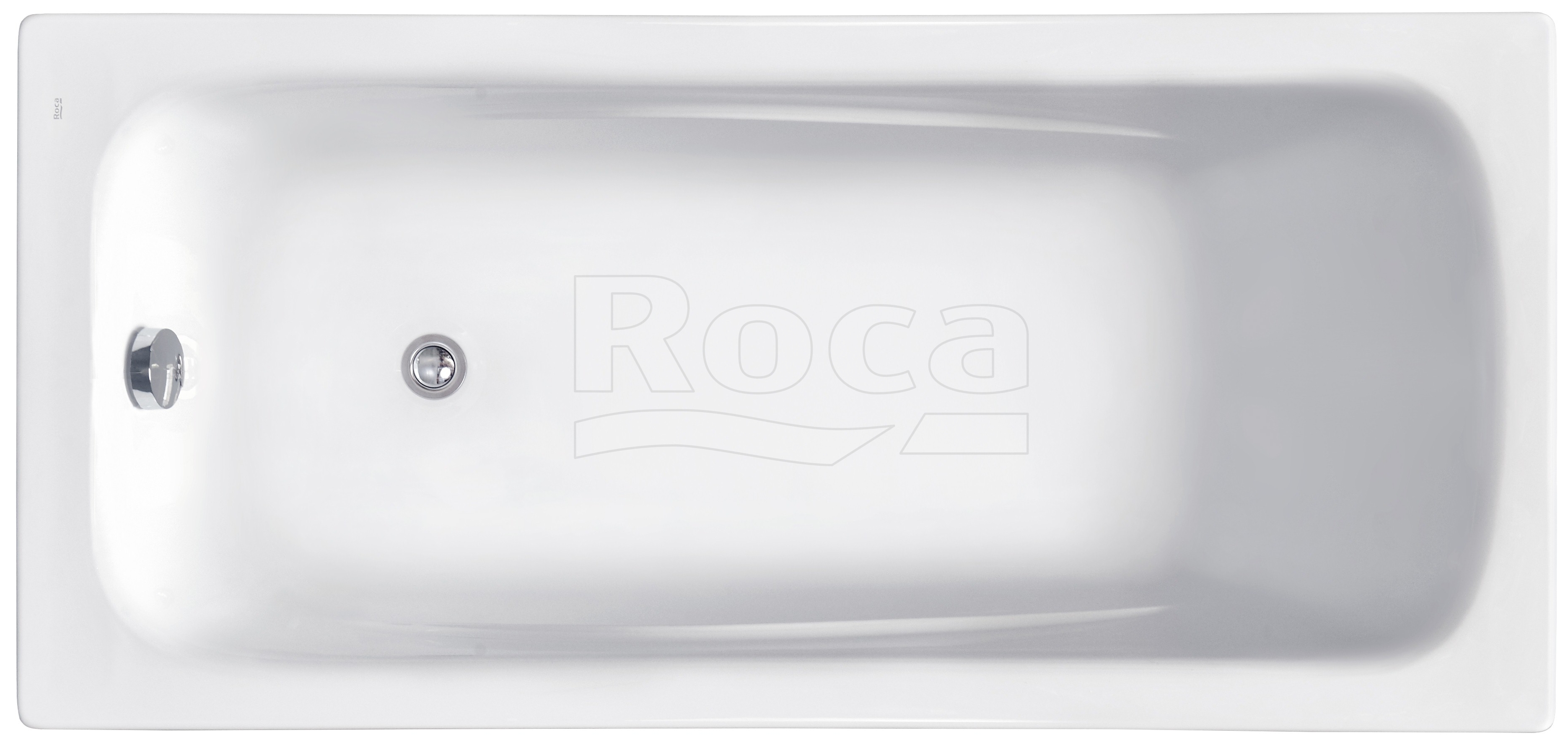 Ванна акриловая Roca Line 1600х700 мм 210 л прямоугольная ZRU9302985