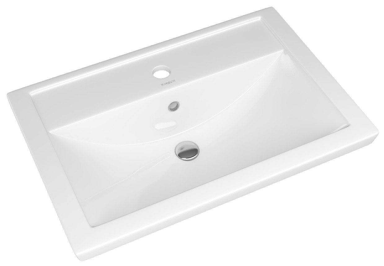 Раковина Kirovit Фостер 700 710х465х193 мм 4620008197746