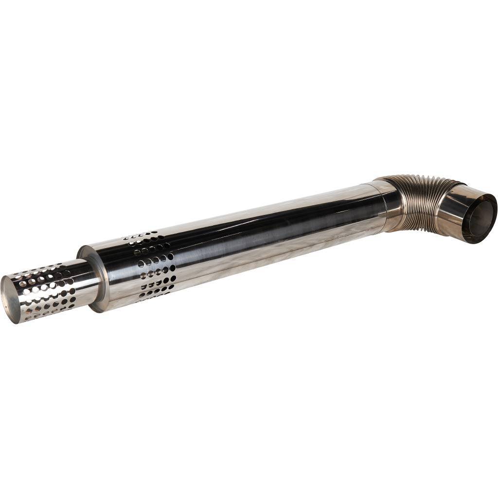 Дымоход коаксиальный Mizudo 80/120 мм L 1100 мм нержавеющая сталь AF.05.01.0020