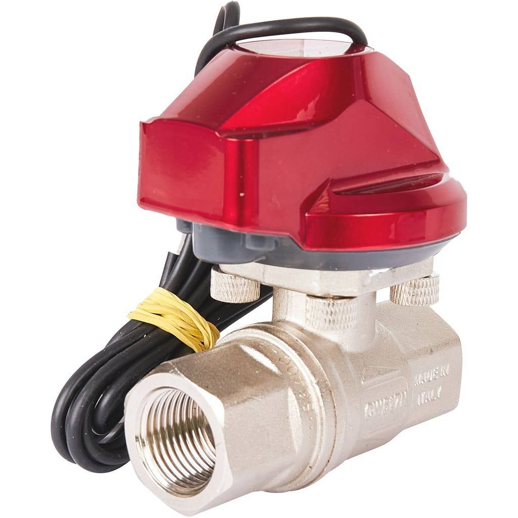 Электропривод Аквасторож Оригинал мод. 0808.1 с краном RUB 1/2 22.31