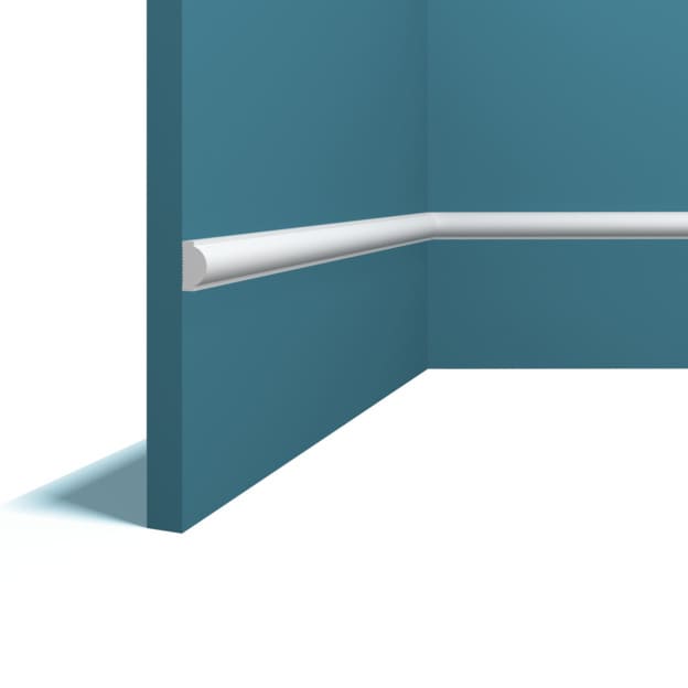 Молдинг Perfect Plus P180 из ударопрочного полимера 40х20х2000 мм P180