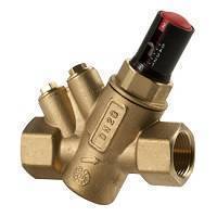 Клапан балансировочный динамический Giacomini R206A 1/2 ВР-ВР с заглушками R206AY013