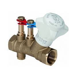 Клапан балансировочный статический Giacomini R206B DN 40 1 1/2 со штуцерами R206BY007