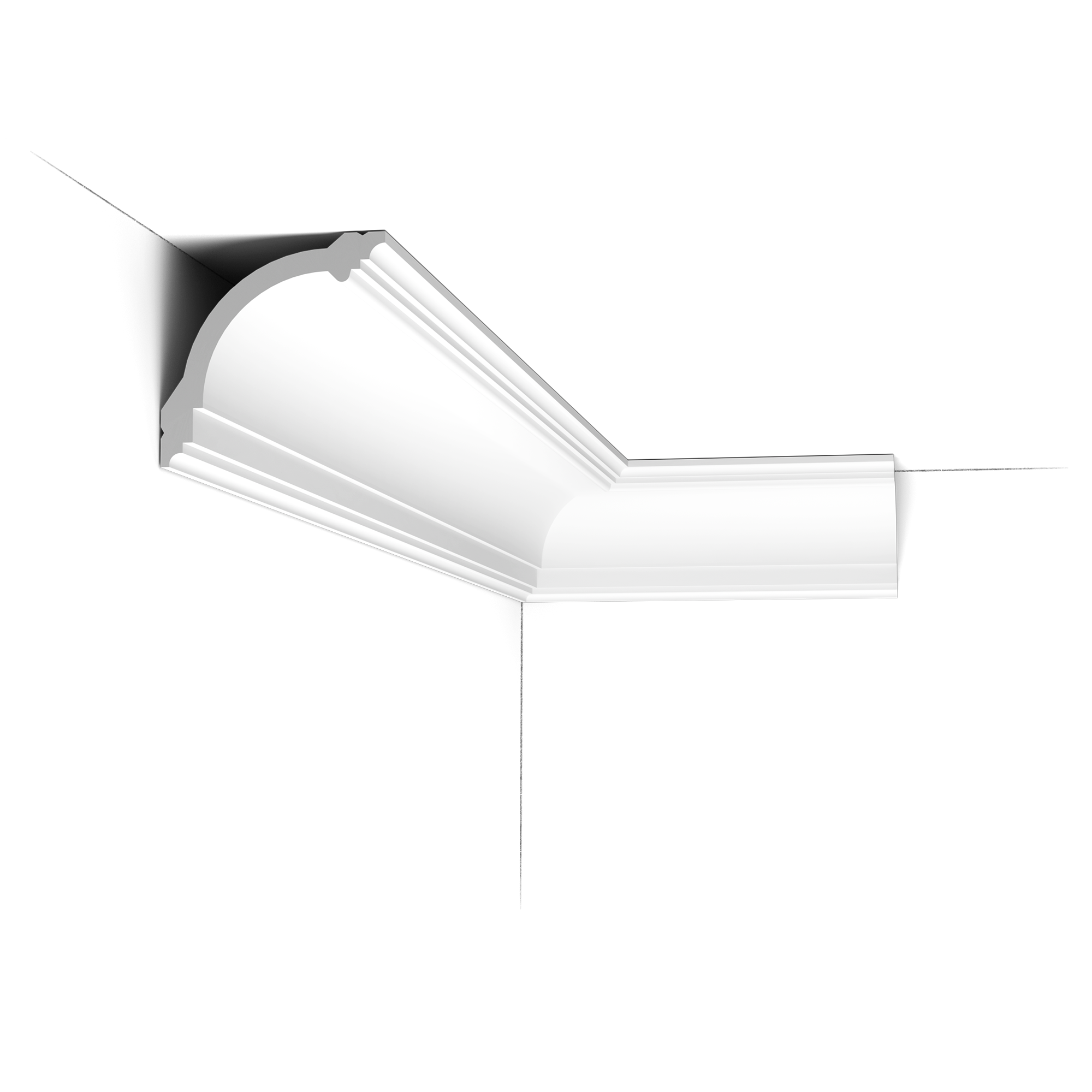 Карниз потолочный Orac Decor Basixx 100x100x2000 мм CB512N