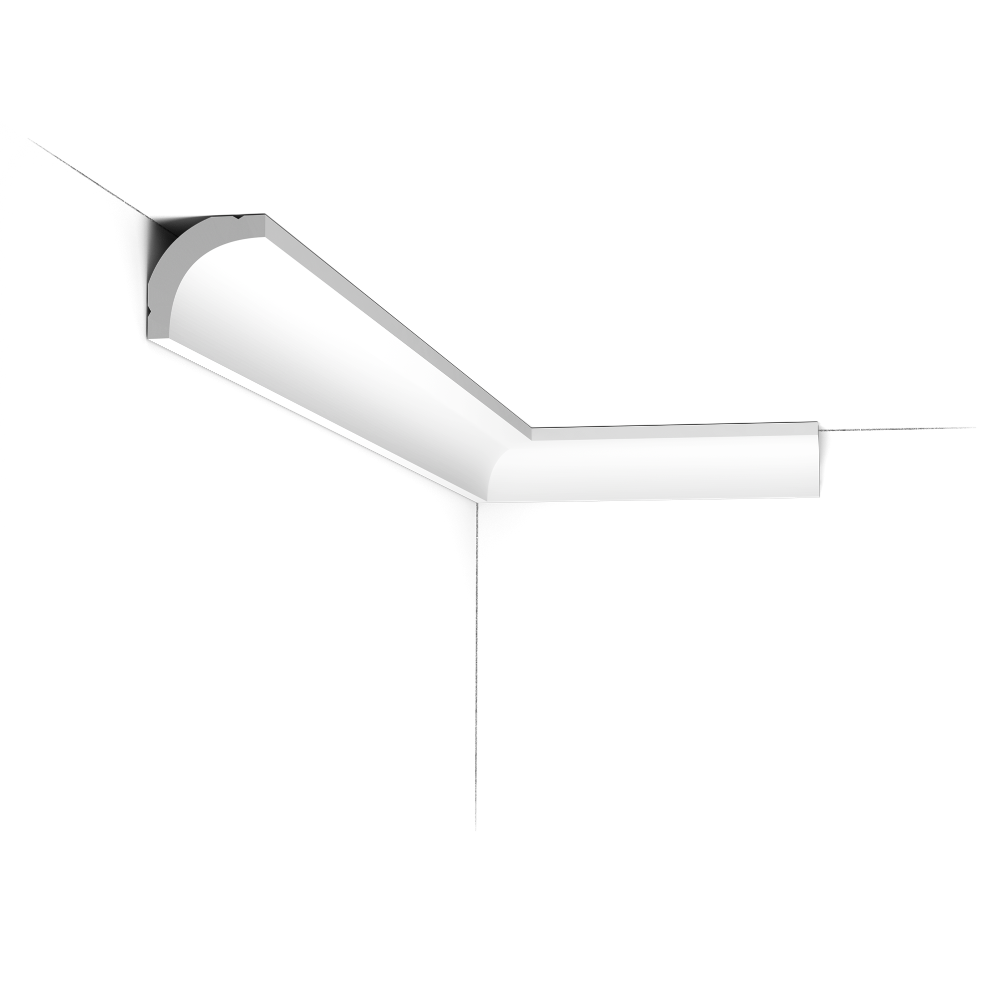 Карниз потолочный Orac Decor Basixx 35x35x2000 мм CB520N