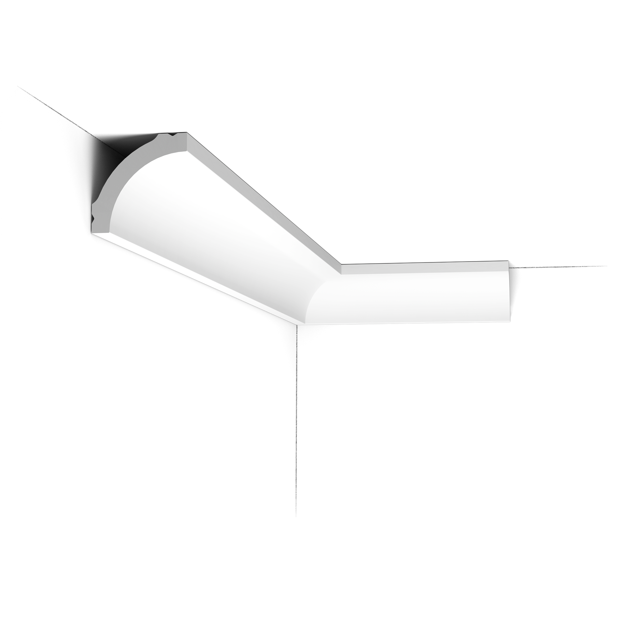 Карниз потолочный Orac Decor Basixx 50x50x2000 мм CB521N