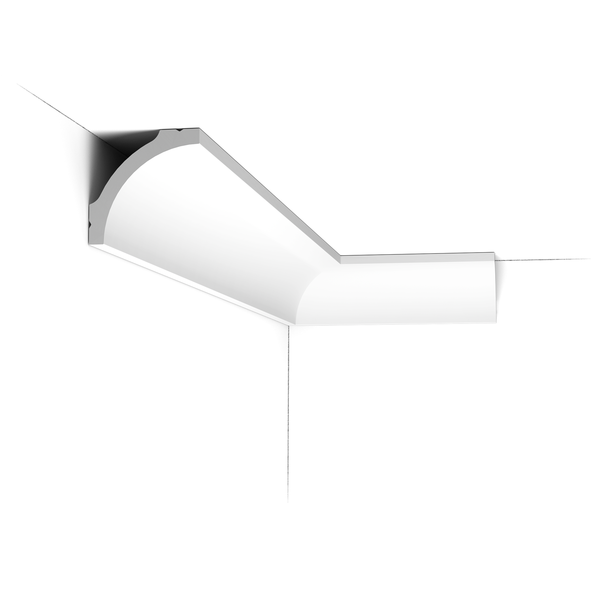 Карниз потолочный Orac Decor Basixx 67x67x2000 мм CB522N