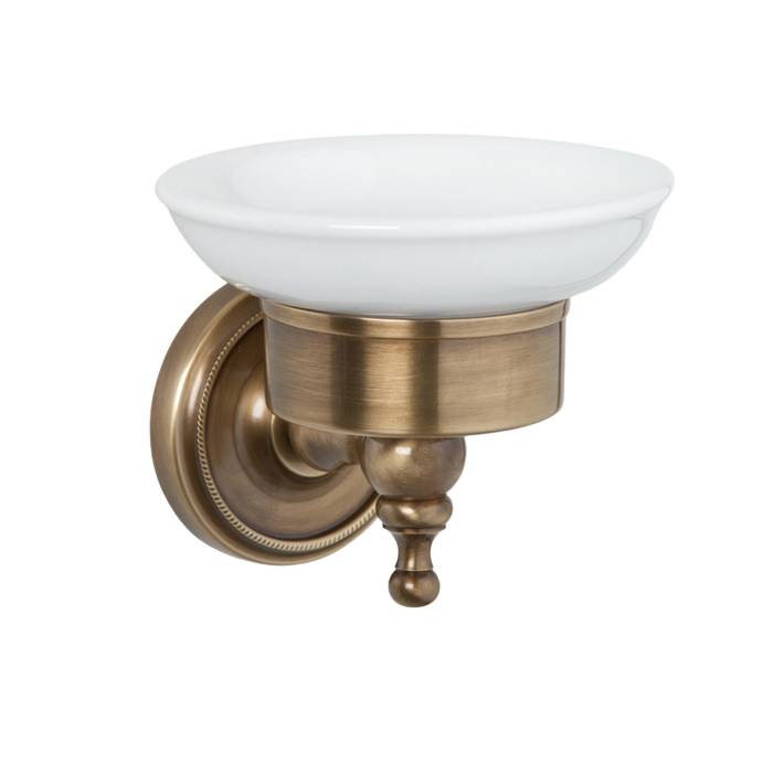 Мыльница подвесная Tiffani World Bristol 106 керамическая бронза TWBR106br