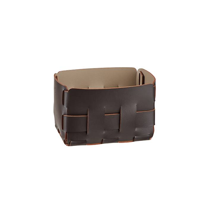 Корзинка ADJ Mini Bottega 12х19х13 см шоколад/капучино 1012.06/04