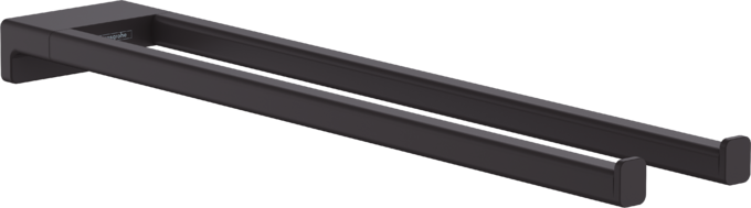 Держатель полотенец двухрожковый Hansgrohe AddStoris 455 мм 41770670