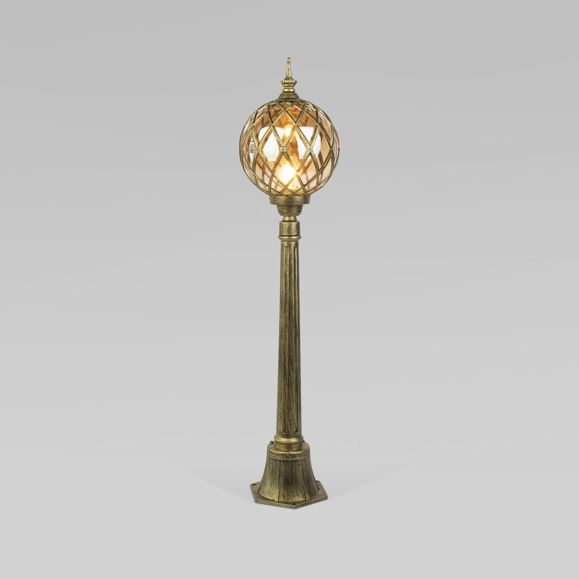 Ландшафтный светильник уличный на столбе Sirius F черное золото IP44 Sirius F черное золото