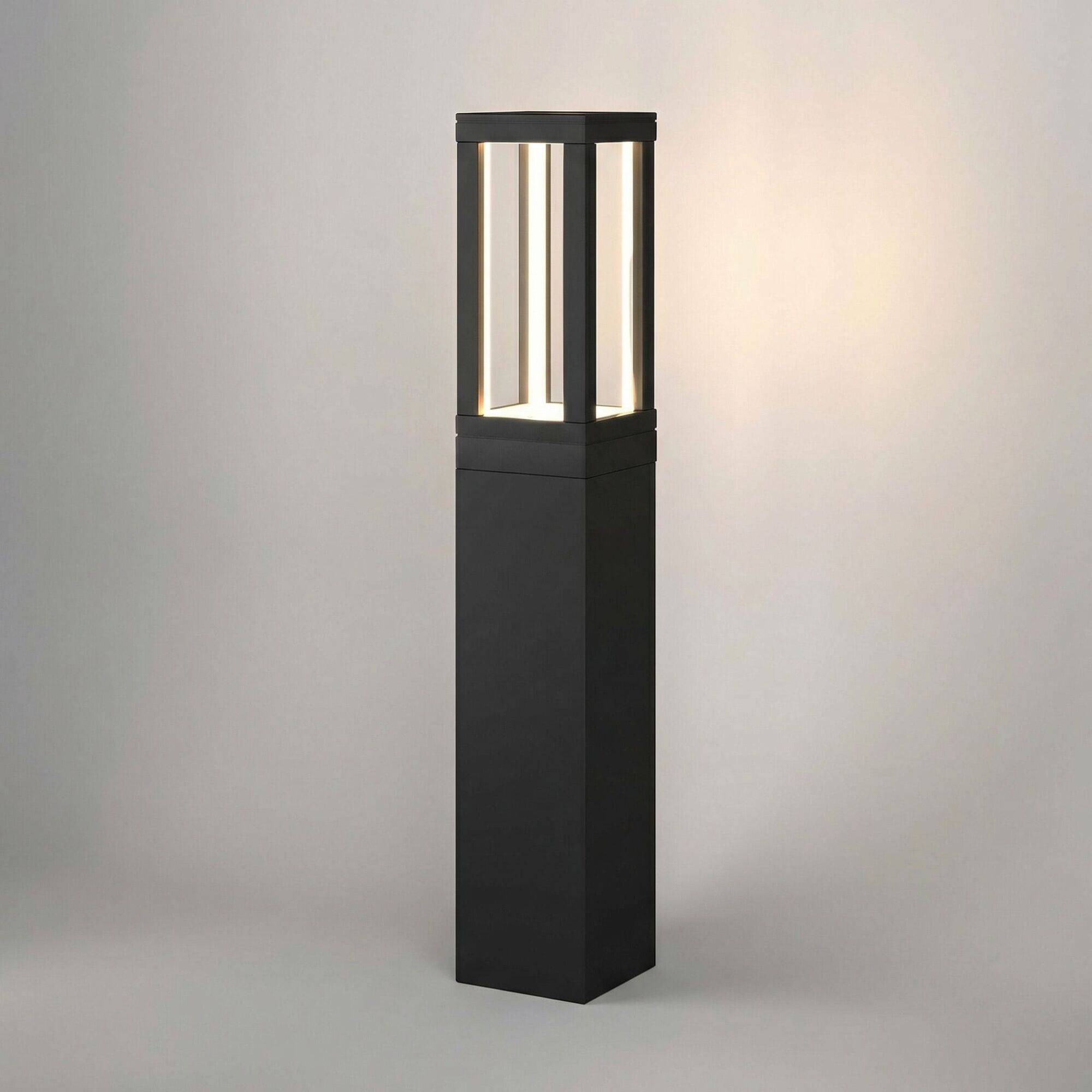 Ландшафтный светодиодный светильникFrame 3000K чёрный 1529 TECHNO LED черный