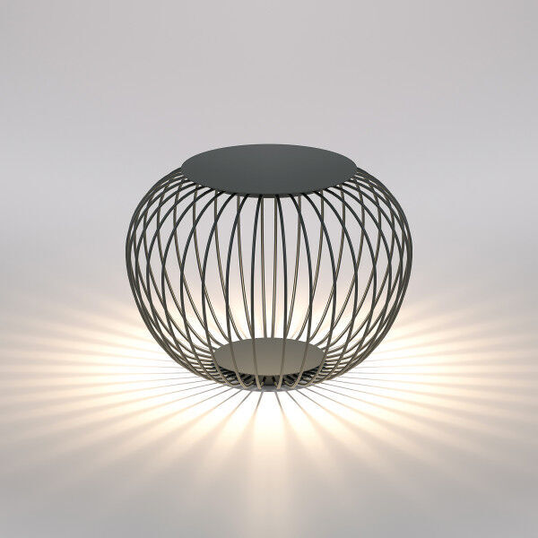 Светильник-стол садово-парковый светодиодный Firenze черный 35178/S черный