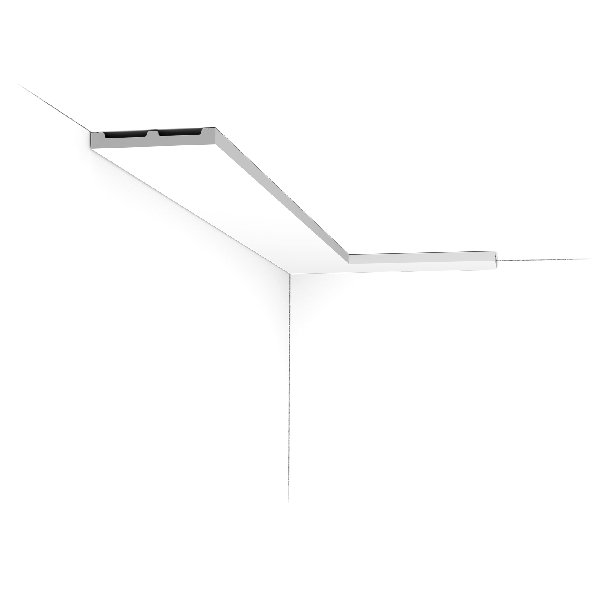 Карниз потолочный гибкий Orac Decor SQUARE SX163F