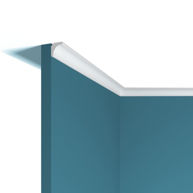 Карниз потолочный Perfect Plus P26 ударопрочный полимер 45x45x2000 мм P26