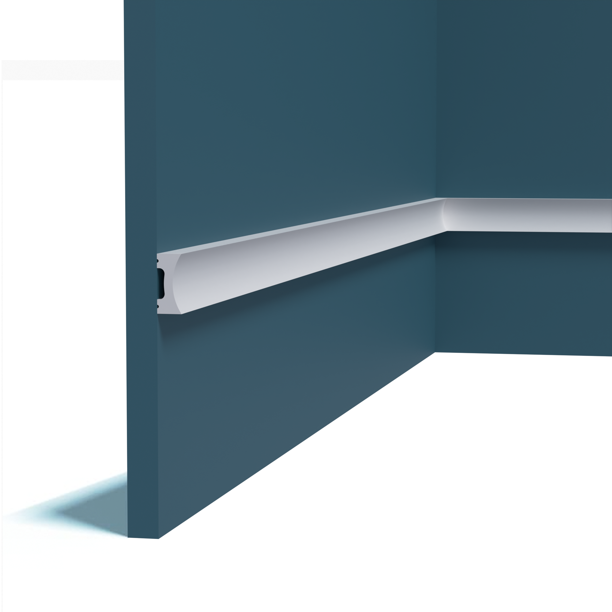 Молдинг Perfect Plus P237 из ударопрочного полимера 38х17х2000 мм 2350