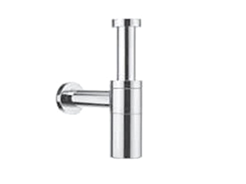 Сифон для раковины GSI SPARES круглый хром MMBSIF