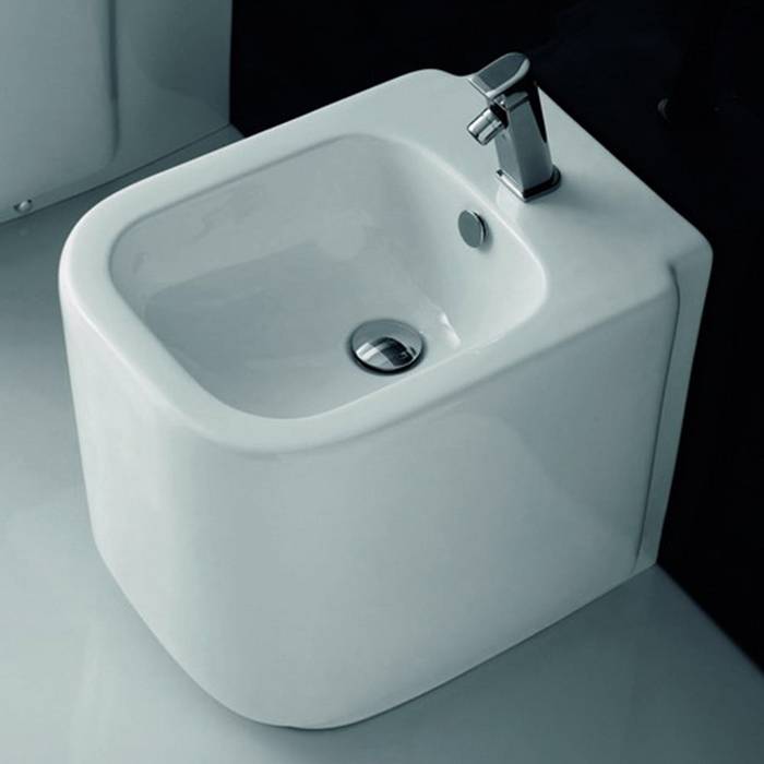 Биде напольное Ceramica Althea D-STYLE 53х37х42 см белый 40035bi