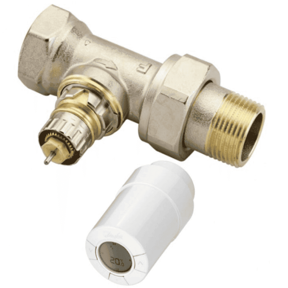 Комплект терморегулятора Danfoss RA-G Ду 20 прямой с Living eco 013G2127