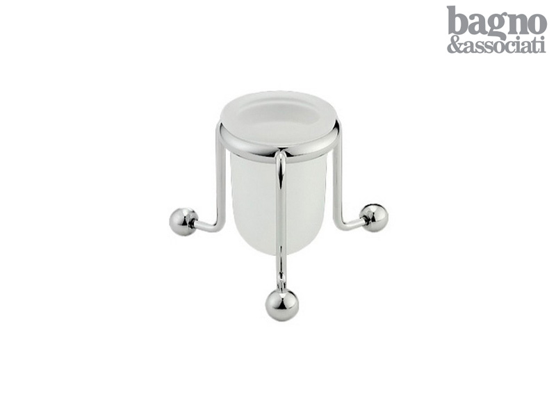 Стакан для зубных щеток настольный Boheme Reece сатиновое стекло бронза RE 745.92