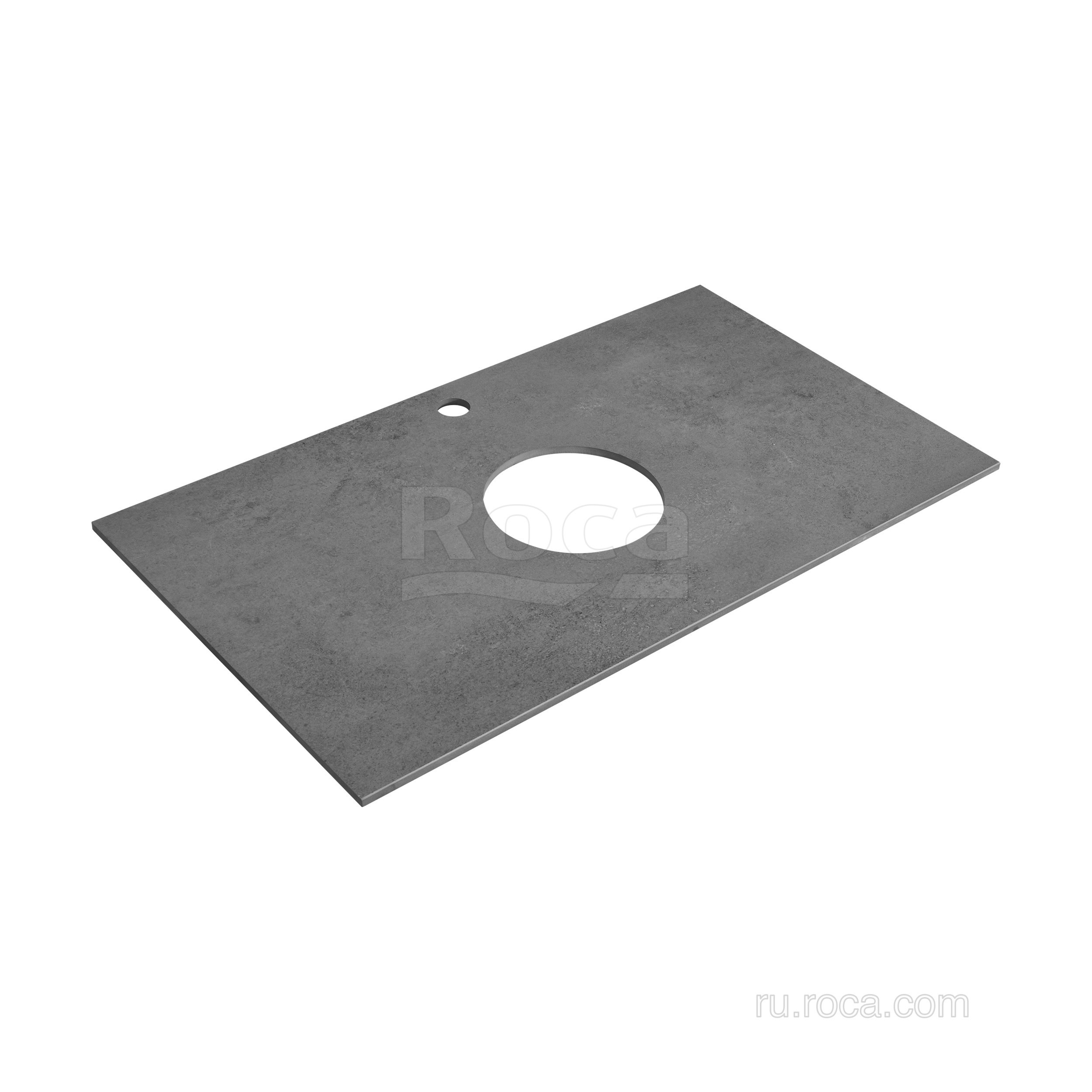 Столешница под раковину Roca Luna 800 мм серый ZRU9307771