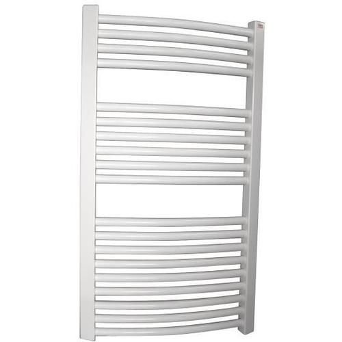 Полотенцесушитель водяной TERMA TOMI 875x400 мм Белый TRD776400SW
