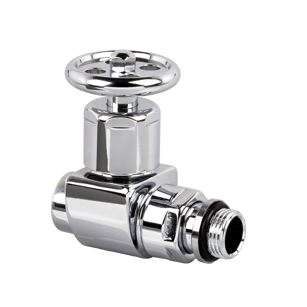 Вентиль ручной прямой SR Rubinetterie Prestige & Minimal 1/2 ручка-маховик хром 0336-1500C000