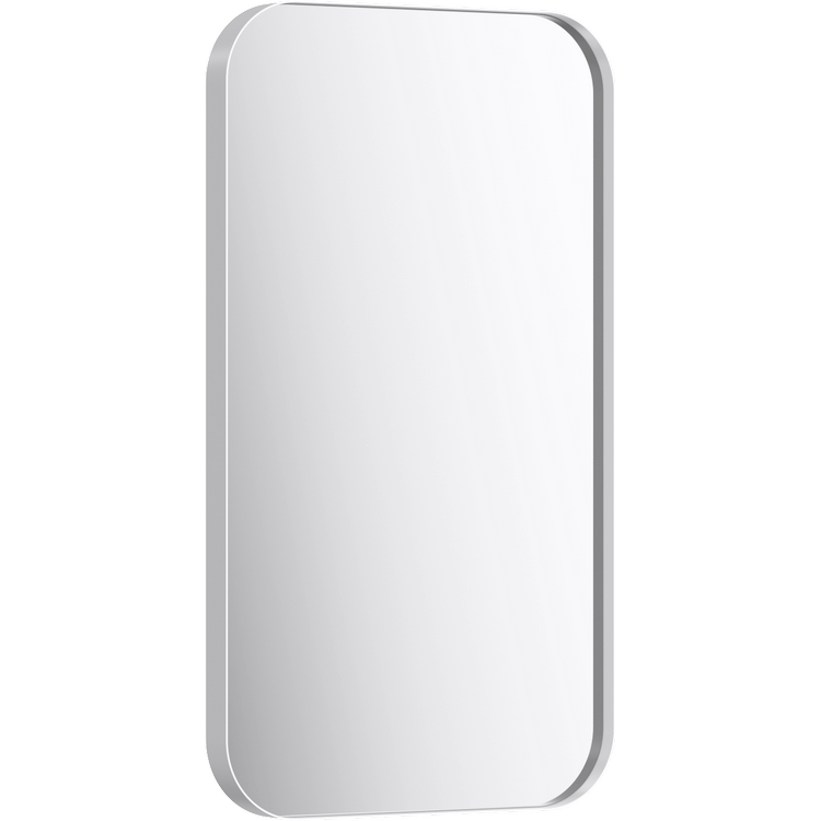 Зеркало Aqwella RM в металлической раме 500х900х40 мм белый RM0205W