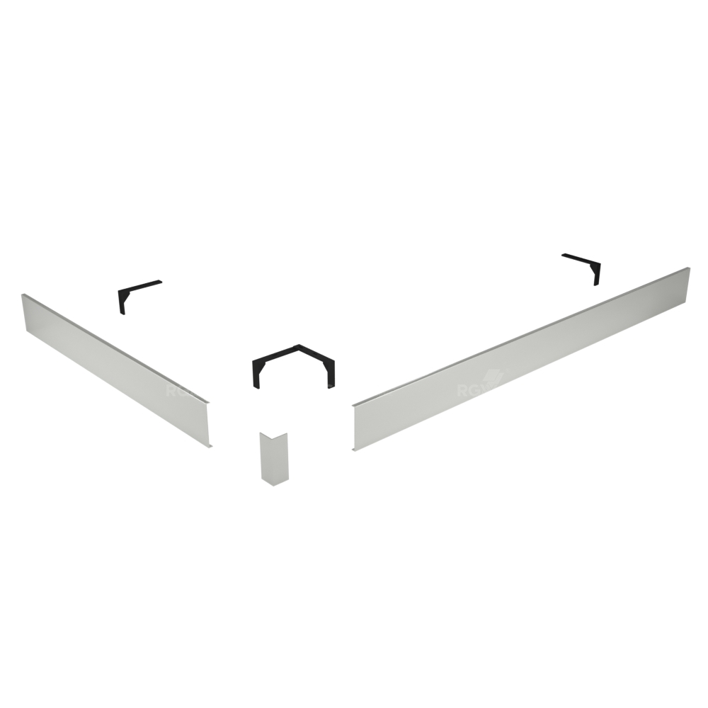 Экран для поддона RGW N/ST-21 W 120x90 мм белый 50231592-01