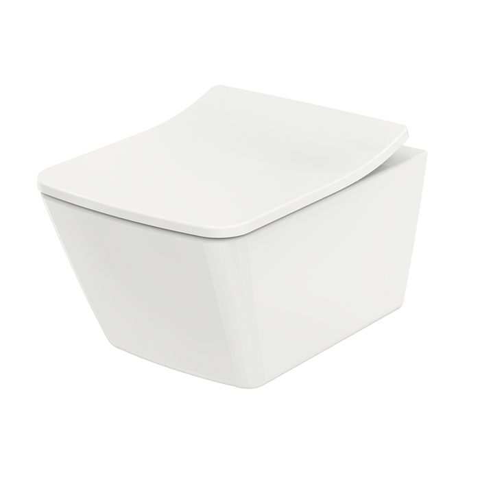 Унитаз подвесной TOTO SP 38x54 см безободковый белый с дефектом CW532Y/TC512G