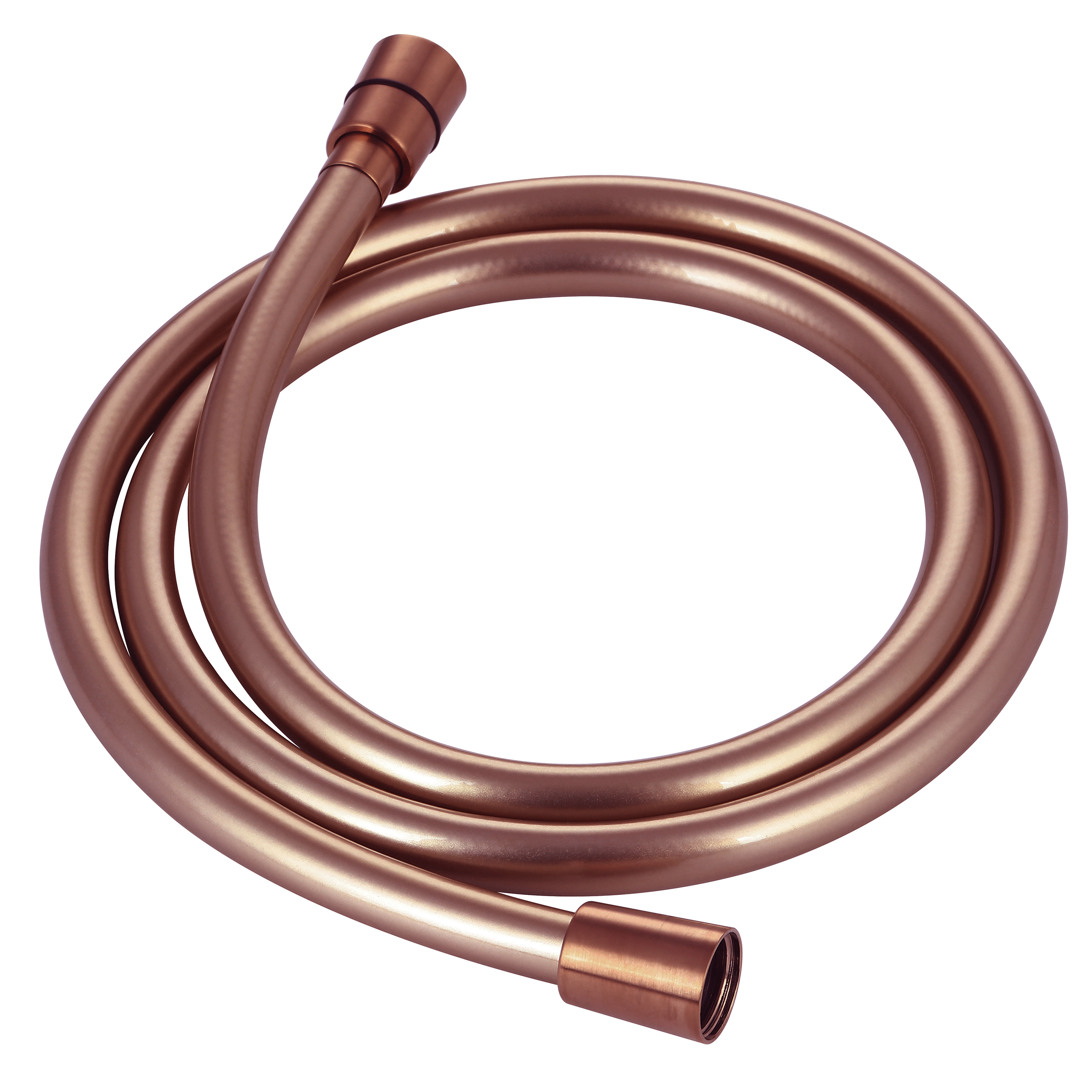 Шланг душевой AQUAme ПВХ 1500 мм медь шлифованная AQM1502BC