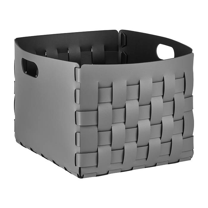 Корзина ADJ Bottega 35х40х30 см серый/черный 1048.03/01