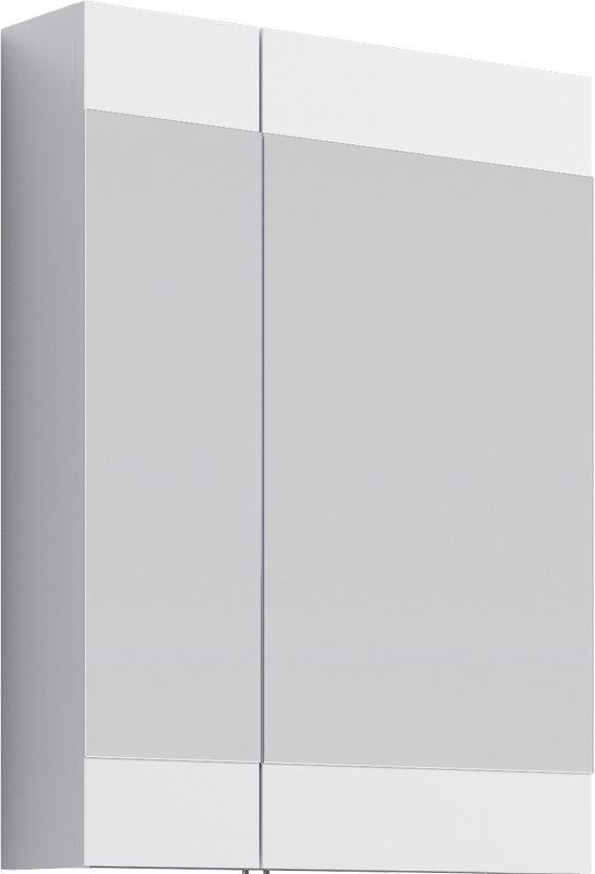 Шкаф-зеркало AQUATON Бриг 600х800х155 мм белый Br.04.06/W