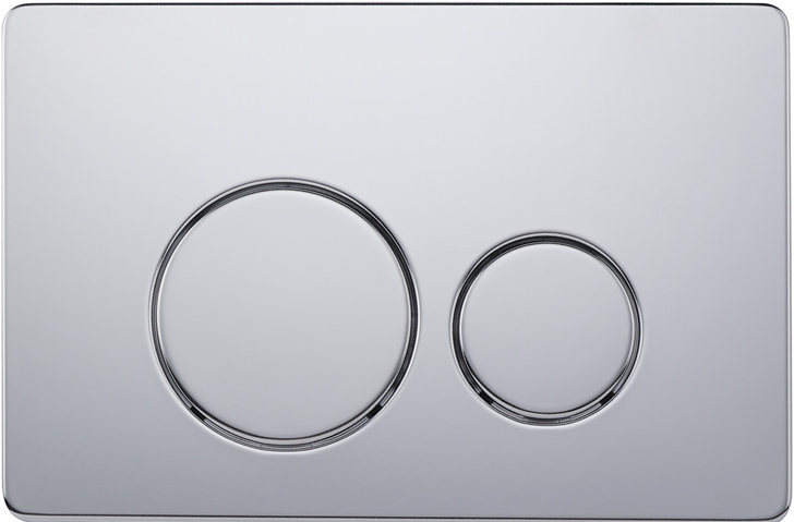 Панель смыва AQUAme нержавеющая сталь хром AQM4111CR