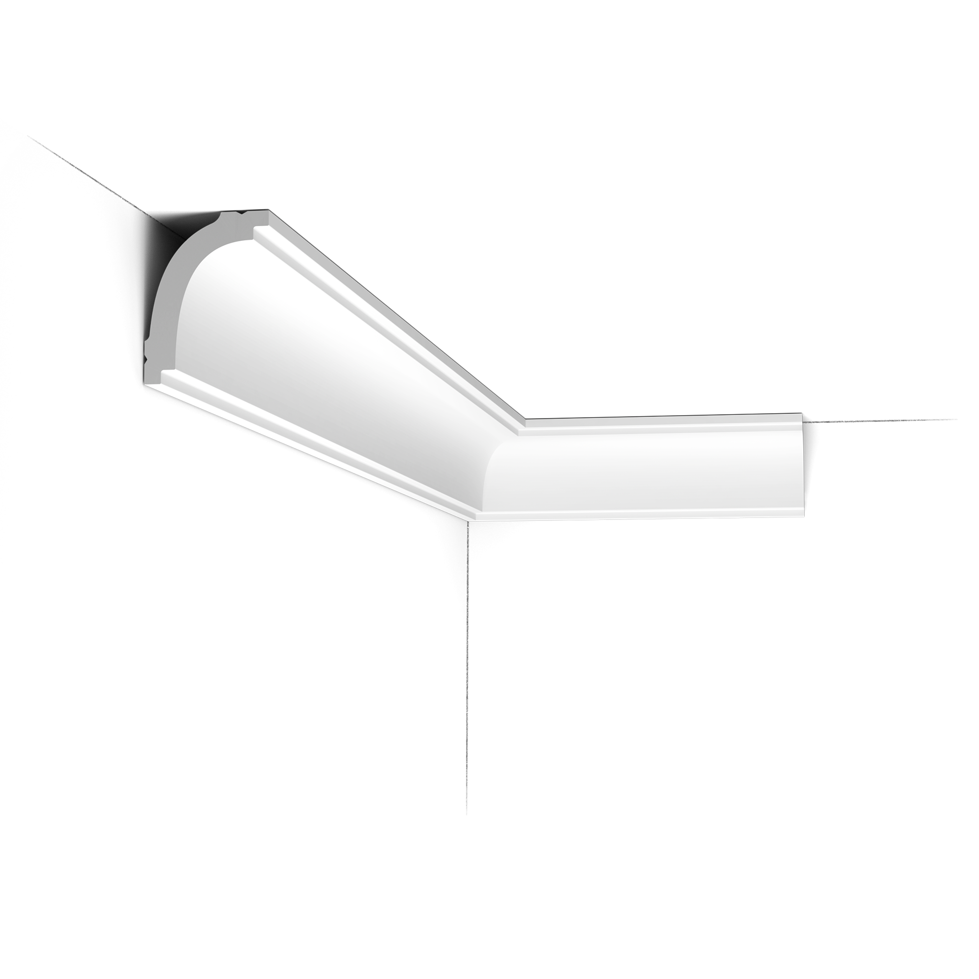 Карниз потолочный Orac Decor Basixx 100x100x2000 мм CB523N