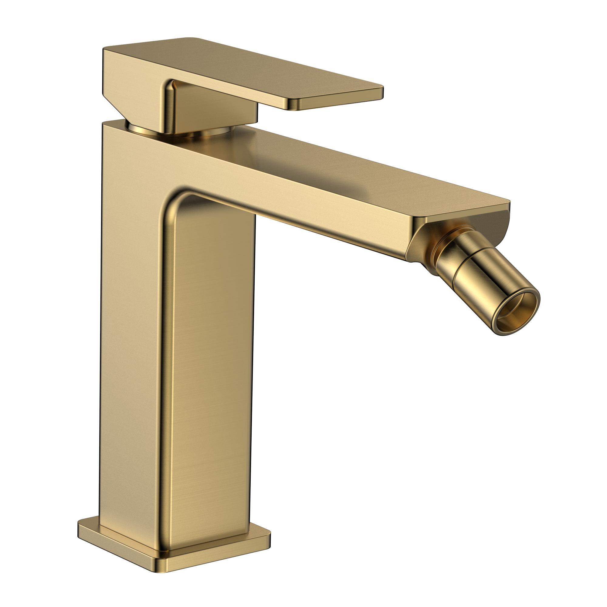 Смеситель для биде Aquanet Savona золото шлифованное AQM6816BG