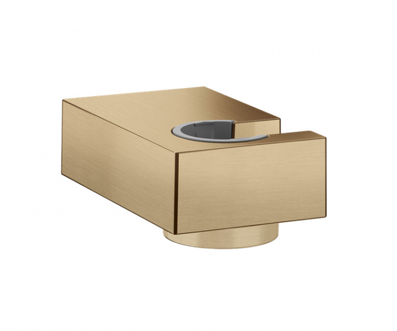 Держатель ручного душа Hansgrohe Porter E шлифованная бронза 28387140