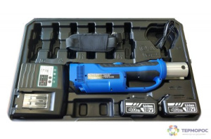 Пресс-инструмент аккумуляторный Kromwell PZ-1550 18 В 4.0 Ач кейс 2 АКБ ЗУ без клещей PZ-1550